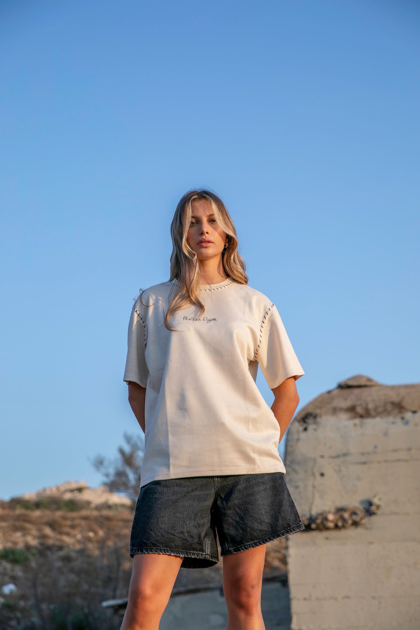 T-shirt Atelier Elyon Beige