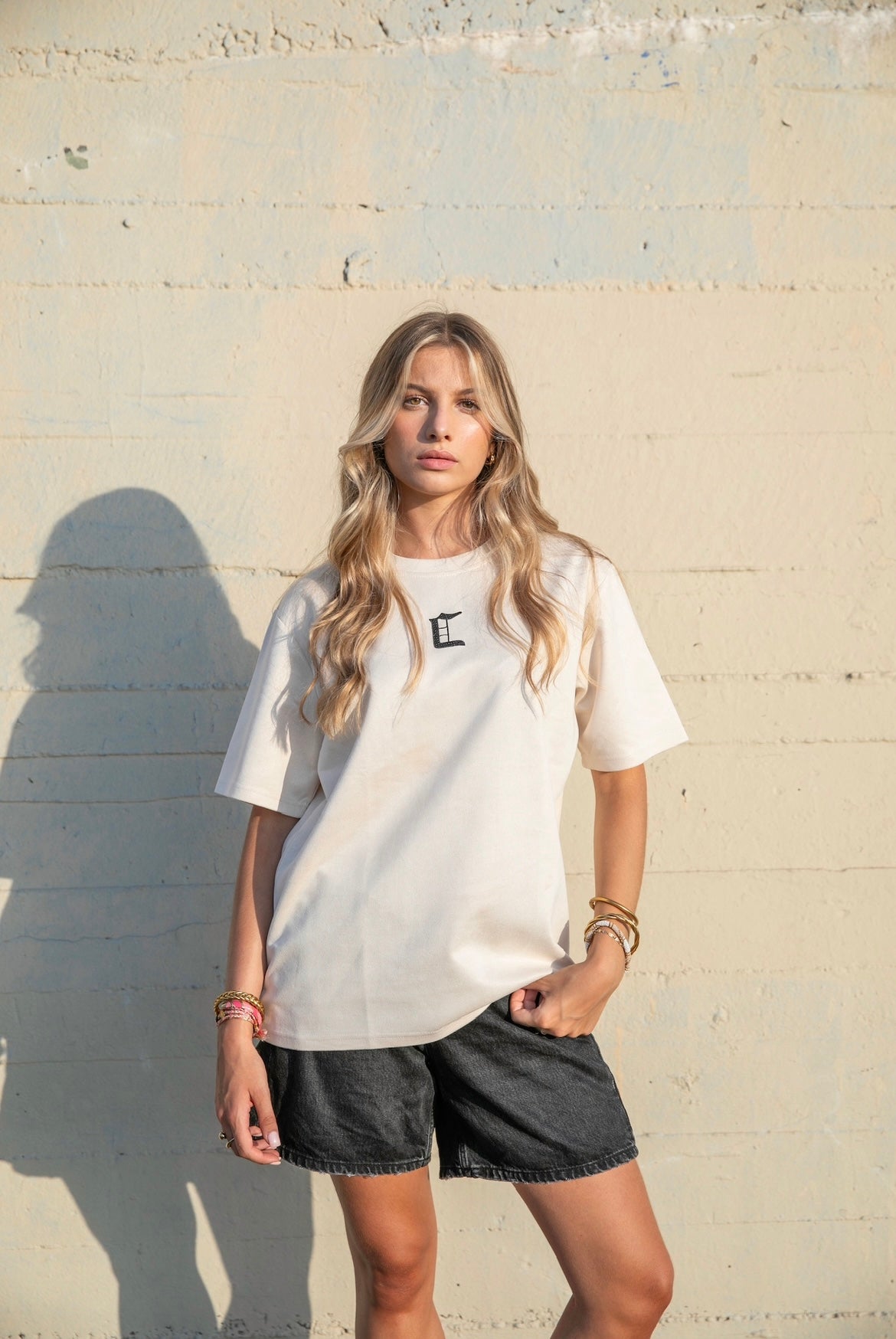 T-shirt Elyon Brand beige