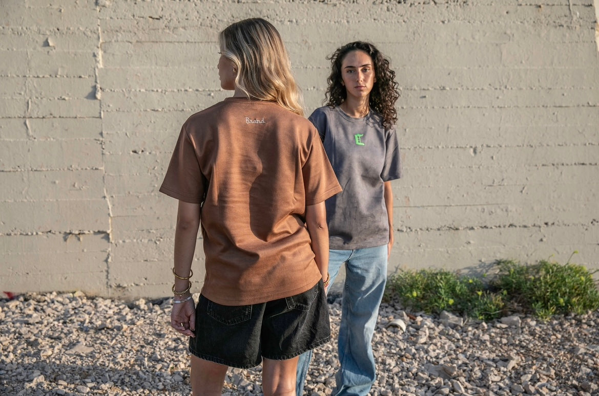 T-shirt Elyon Brand Terracota