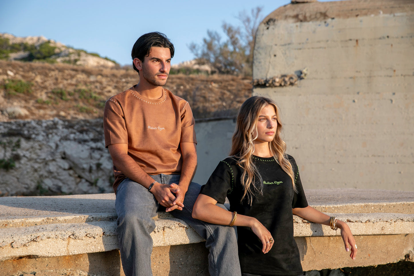 T-shirt Atelier Elyon Terracotta