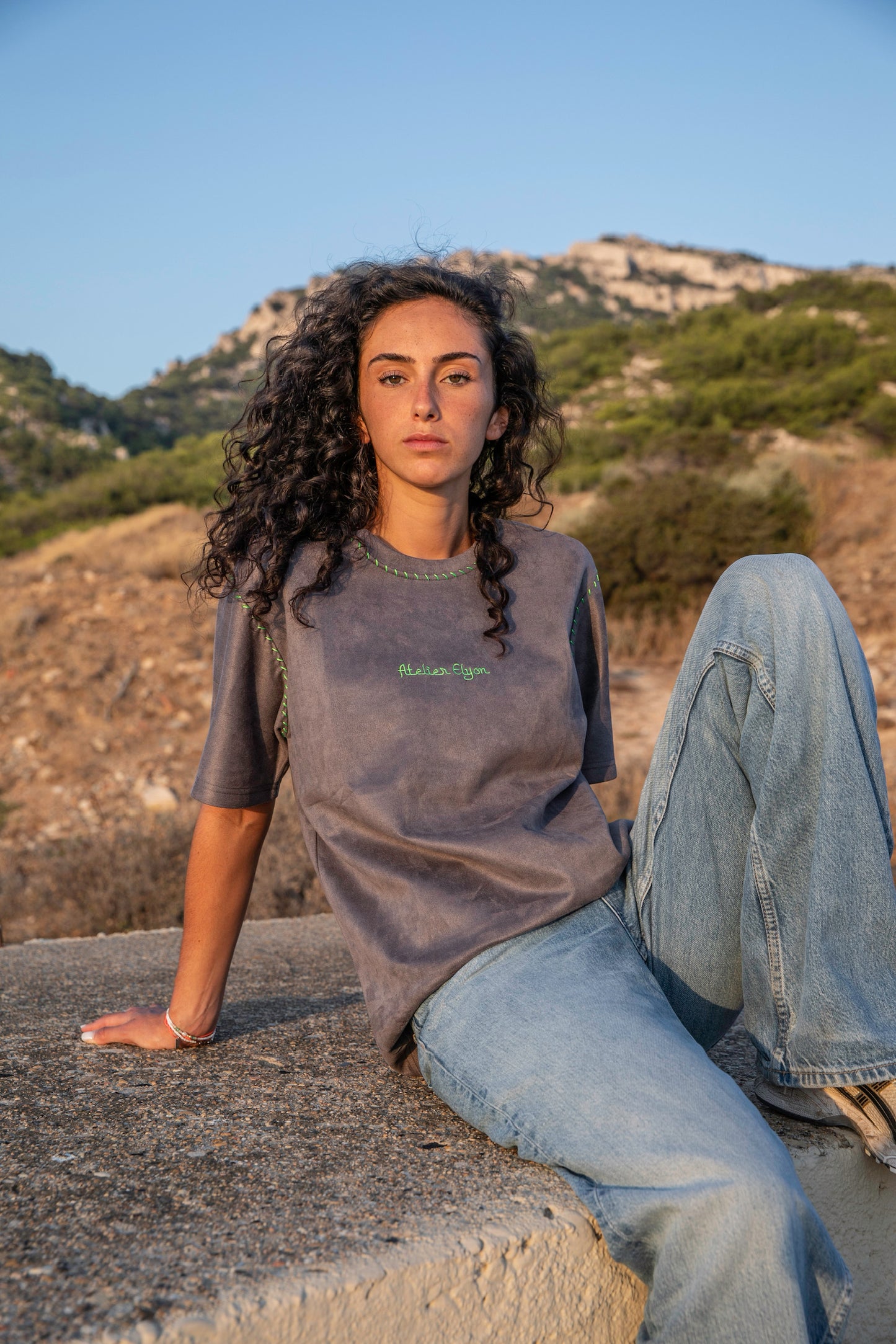 T-shirt Atelier Elyon Gris